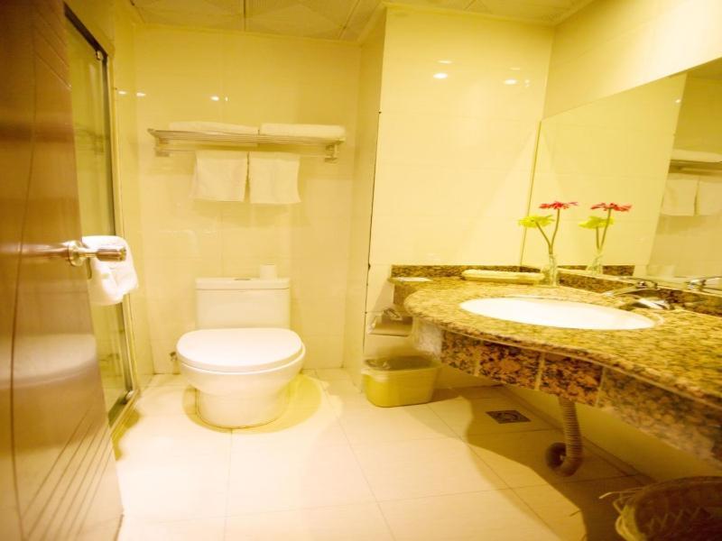 Greentree Inn Shanxi Yan An Luochuan Fuqian Street Express Hotel Eksteriør billede