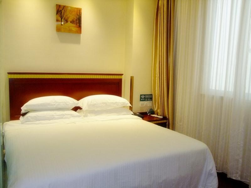 Greentree Inn Shanxi Yan An Luochuan Fuqian Street Express Hotel Eksteriør billede