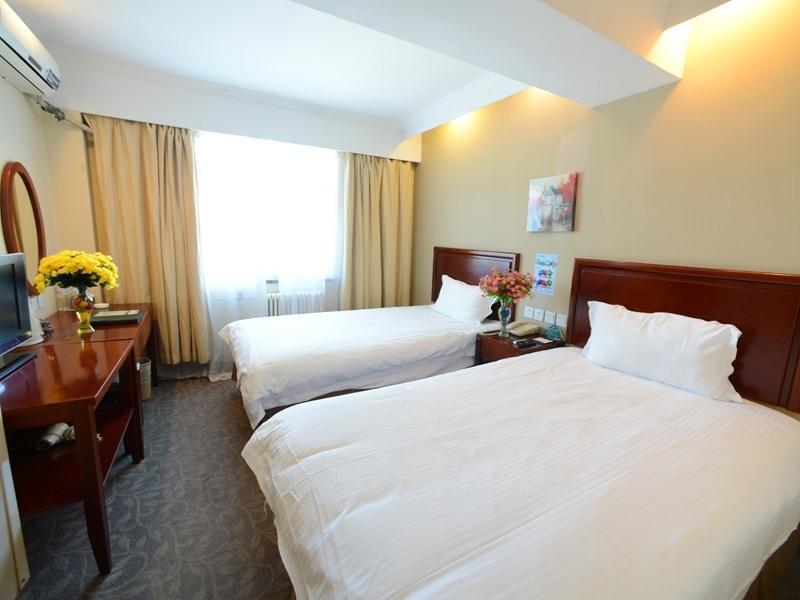 Greentree Inn Shanxi Yan An Luochuan Fuqian Street Express Hotel Eksteriør billede