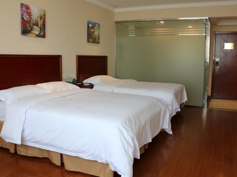 Greentree Inn Shanxi Yan An Luochuan Fuqian Street Express Hotel Eksteriør billede