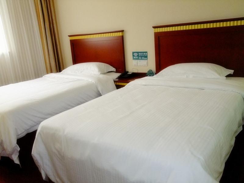 Greentree Inn Shanxi Yan An Luochuan Fuqian Street Express Hotel Eksteriør billede