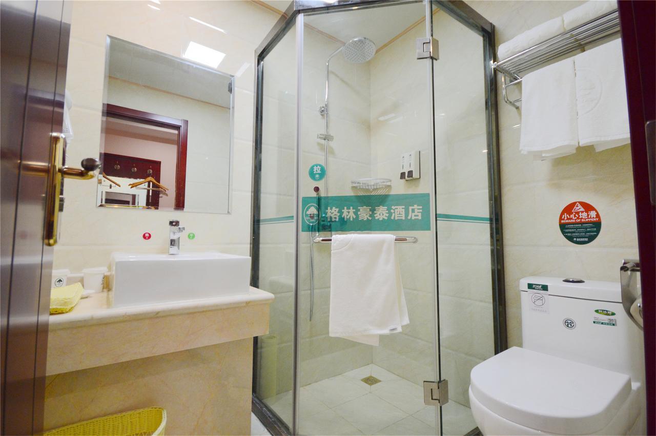 Greentree Inn Shanxi Yan An Luochuan Fuqian Street Express Hotel Eksteriør billede