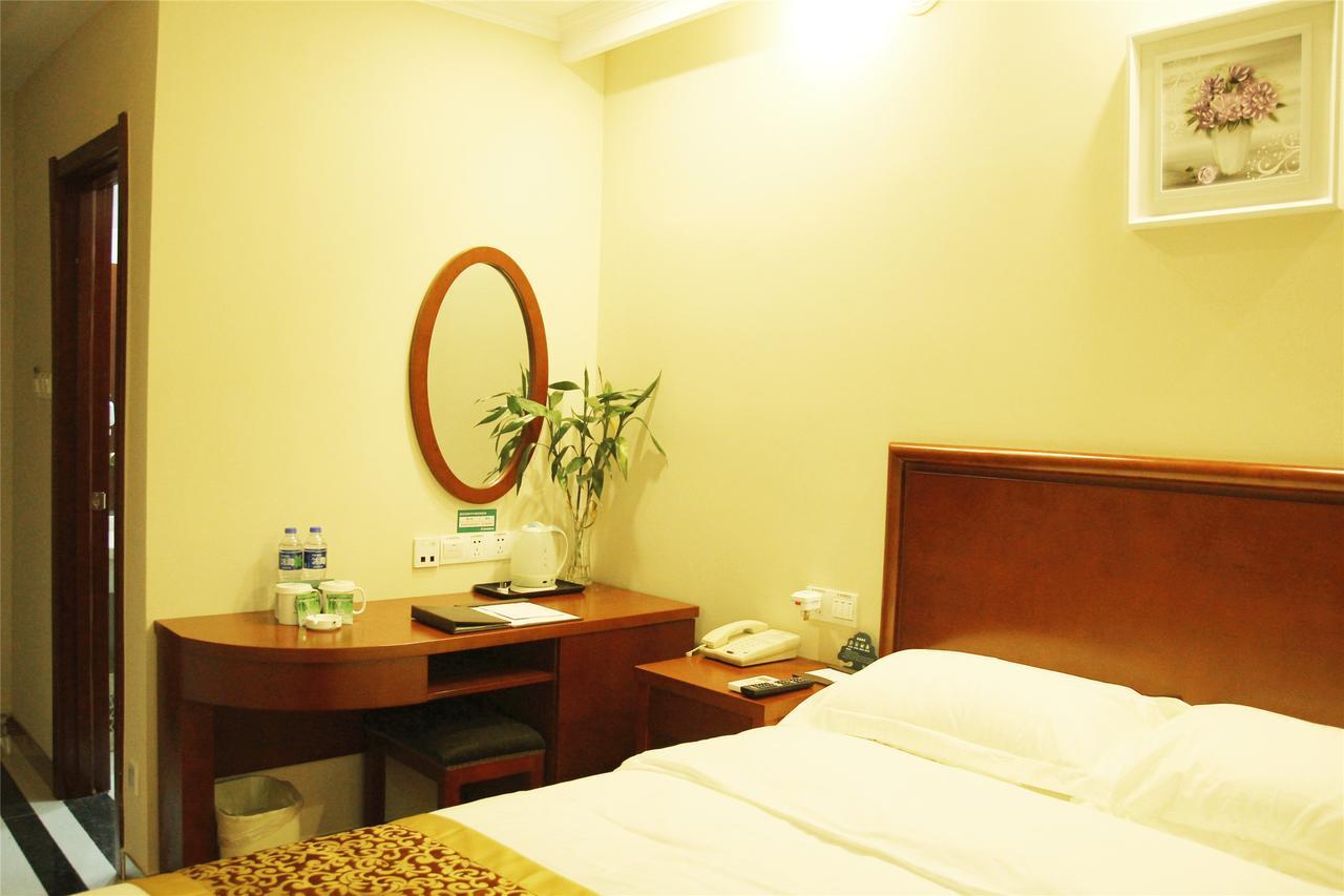 Greentree Inn Shanxi Yan An Luochuan Fuqian Street Express Hotel Eksteriør billede