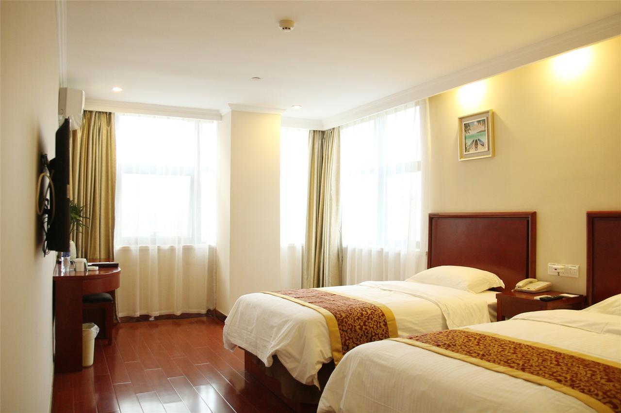 Greentree Inn Shanxi Yan An Luochuan Fuqian Street Express Hotel Eksteriør billede