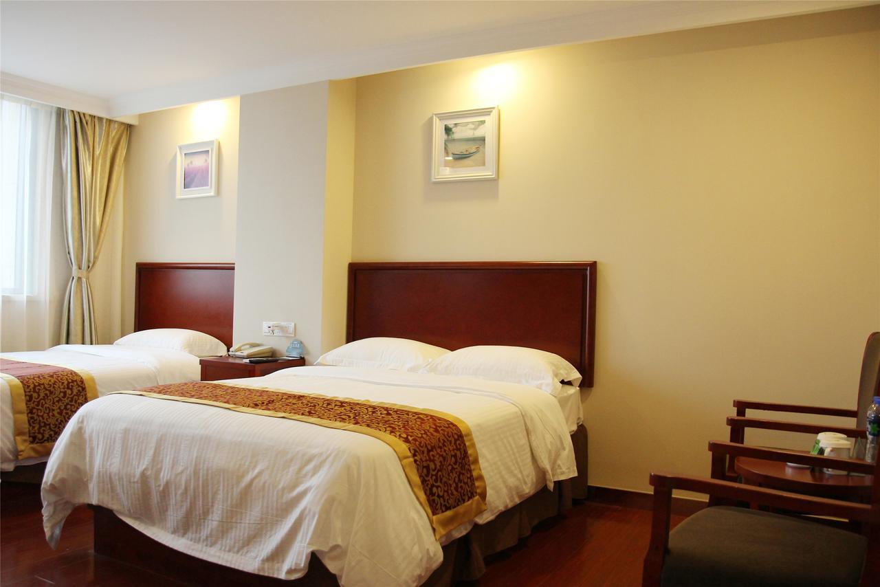 Greentree Inn Shanxi Yan An Luochuan Fuqian Street Express Hotel Eksteriør billede