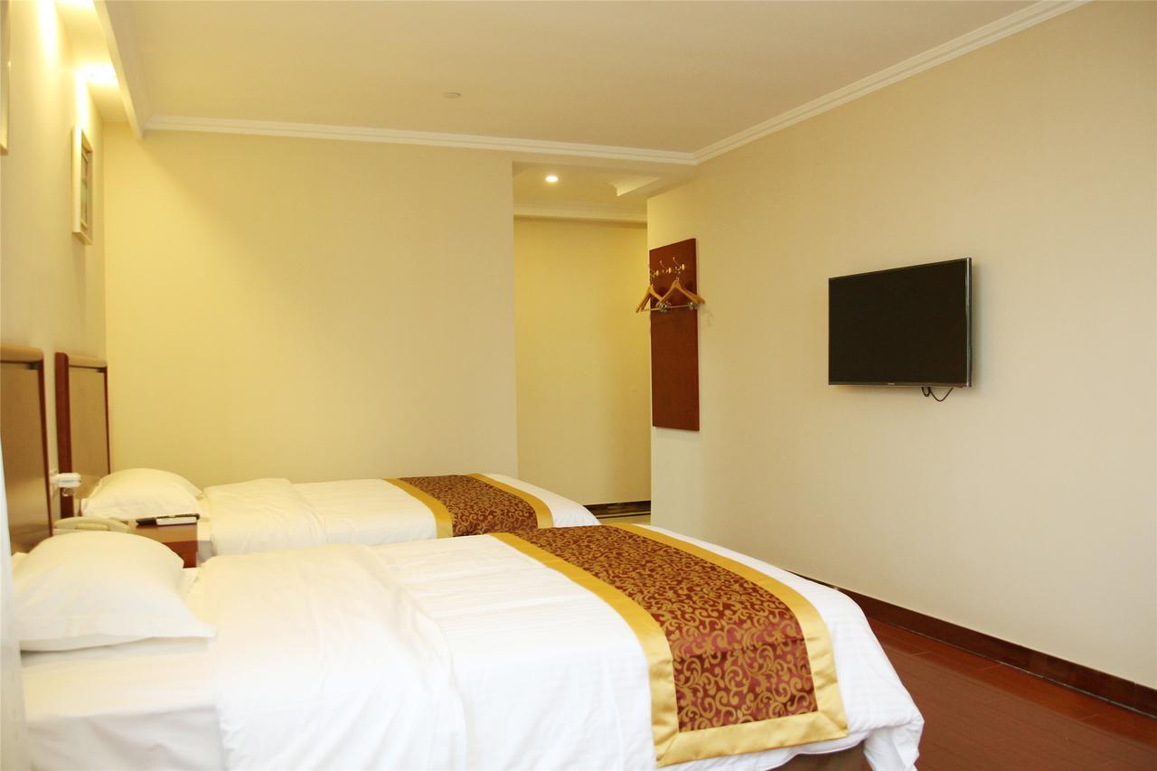 Greentree Inn Shanxi Yan An Luochuan Fuqian Street Express Hotel Eksteriør billede