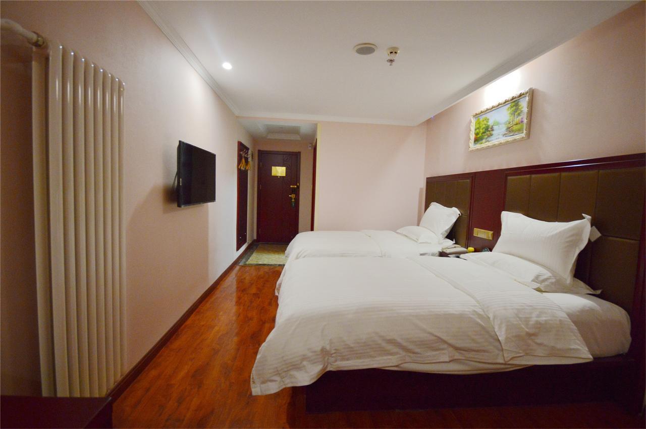 Greentree Inn Shanxi Yan An Luochuan Fuqian Street Express Hotel Eksteriør billede