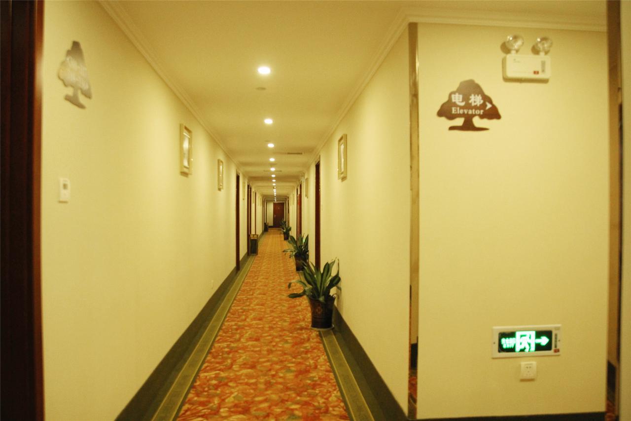 Greentree Inn Shanxi Yan An Luochuan Fuqian Street Express Hotel Eksteriør billede