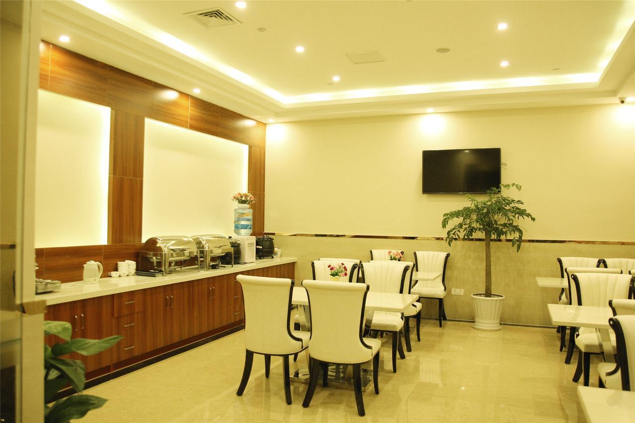 Greentree Inn Shanxi Yan An Luochuan Fuqian Street Express Hotel Eksteriør billede