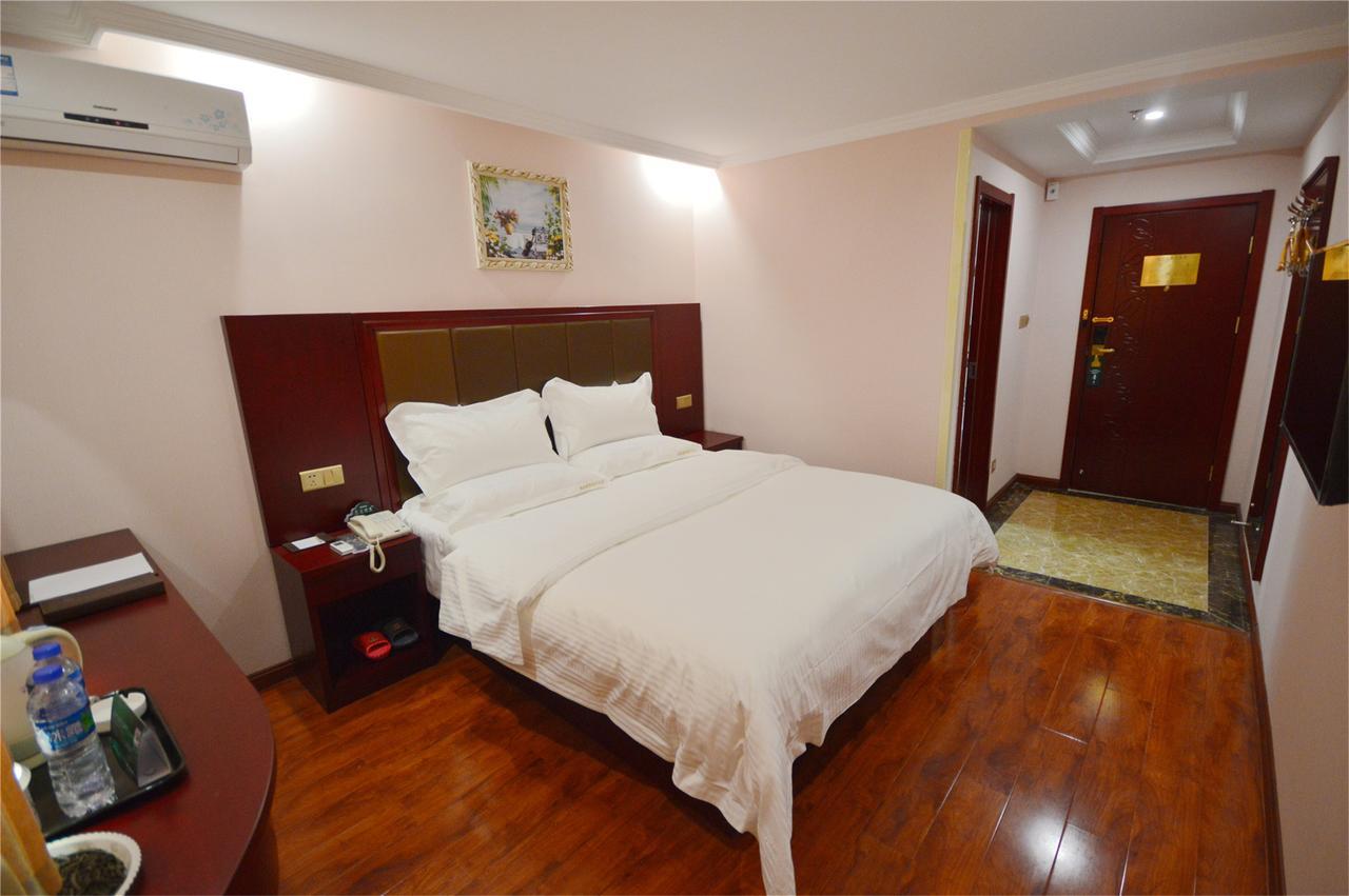 Greentree Inn Shanxi Yan An Luochuan Fuqian Street Express Hotel Eksteriør billede