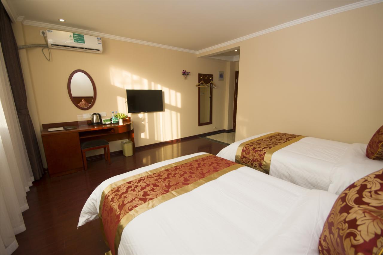 Greentree Inn Shanxi Yan An Luochuan Fuqian Street Express Hotel Eksteriør billede