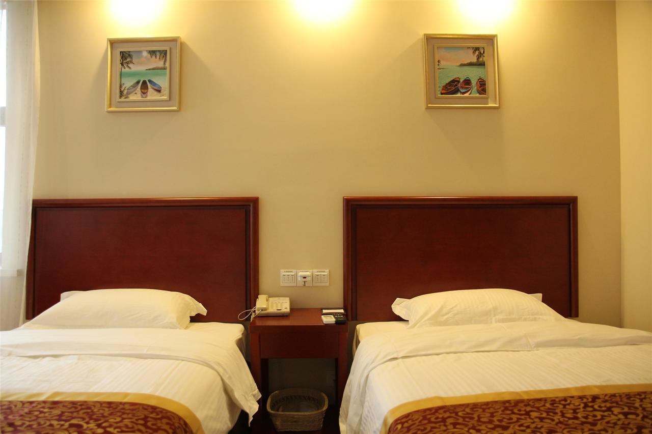 Greentree Inn Shanxi Yan An Luochuan Fuqian Street Express Hotel Eksteriør billede