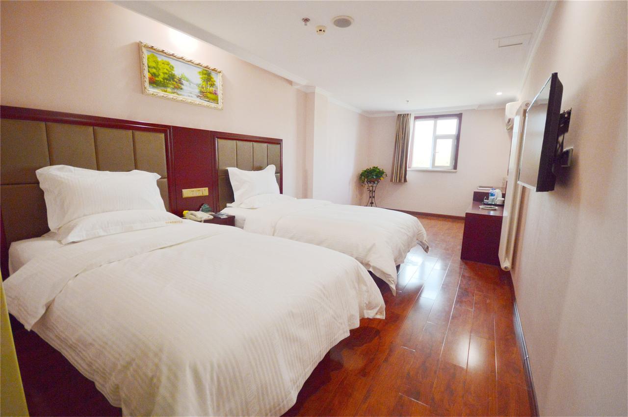 Greentree Inn Shanxi Yan An Luochuan Fuqian Street Express Hotel Eksteriør billede