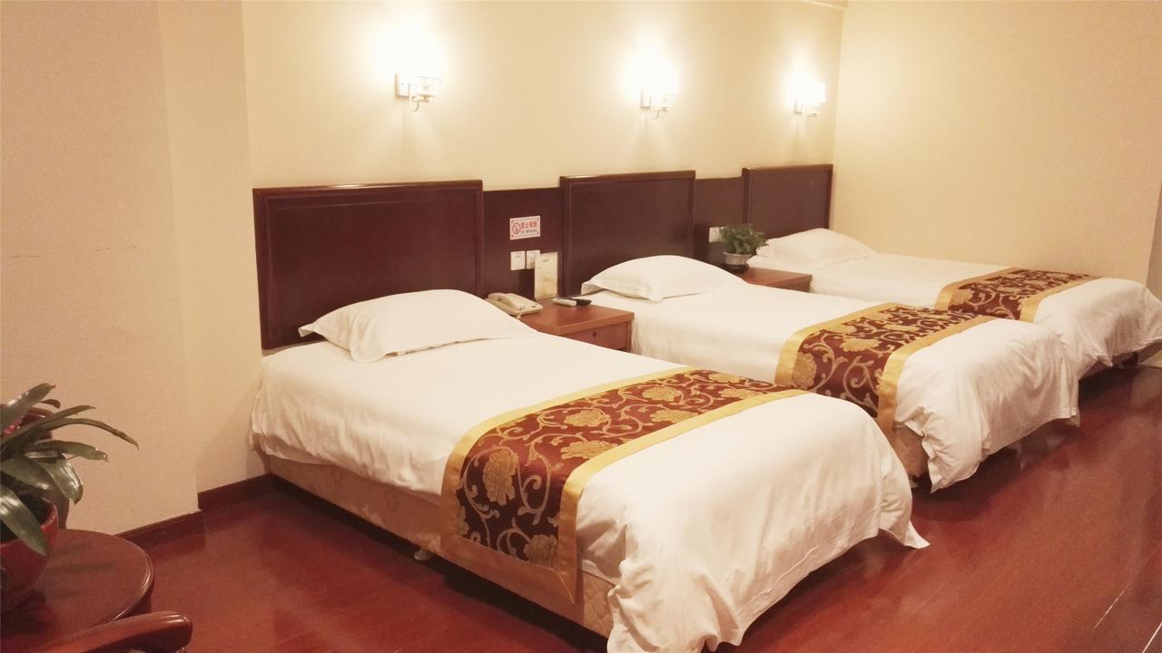 Greentree Inn Shanxi Yan An Luochuan Fuqian Street Express Hotel Eksteriør billede